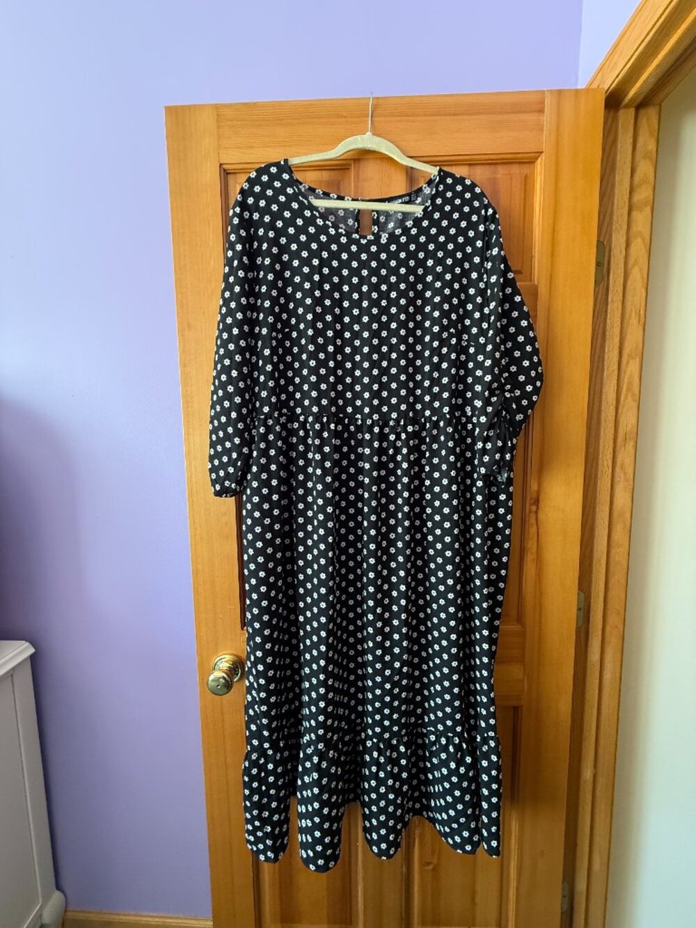 NWT Fashion Szn Black Floral Dress